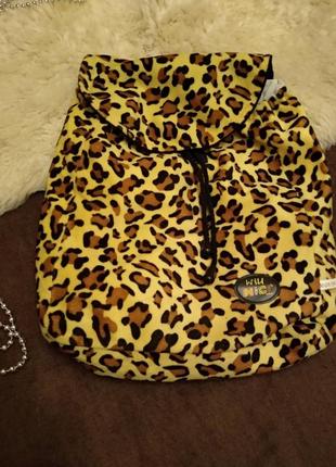 Детский рюкзак леопард