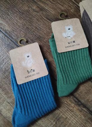 Шкарпетки дитячі носки детские котон хлопок бавовна5 фото