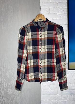 Сорочка рубашка блуза в клітинку mango, s