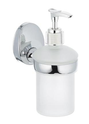 Дозатор для жидкого мыла настенный (стекло) zerix lr3327 (ll1450)