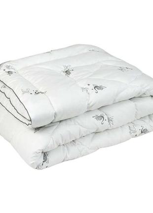 Одеяло двуспальное «silver swan» зимнее из искусственного лебяжьего пуха
