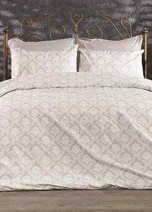 Комплект постельного белья евро размер из ранфорса 100% турецкий хлопок с компаньоном r-t9195