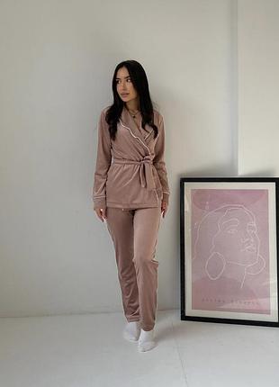 Піжіма велюр