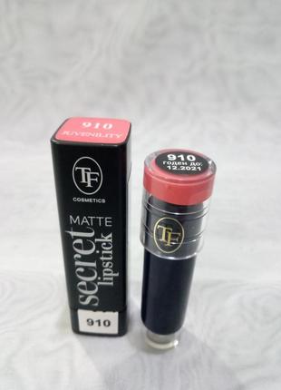 Матовая помада,910тон,tf cosmetics 2