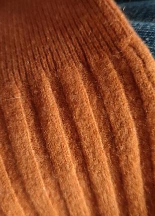 Кашемировый свитер в рубчик2 фото