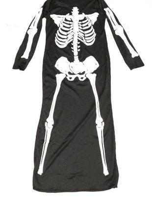 Карнавальний костюм до хеллоуїна. наряд "скелет"