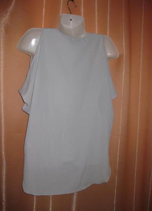 Нарядная туника блузка с открытыми плечами   10uk/38eu/6us/165-88а new look км1247 made in romania8 фото