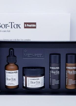 Набор лифтинг-средств против морщин medi-peel bor-tox 5 peptide multi care kit