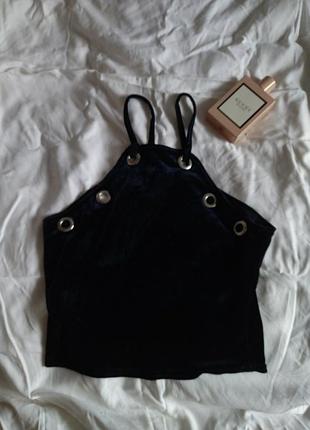 Топ бархатний