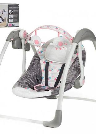Дитяча гойдалка - колиска електрична bambi з таймером