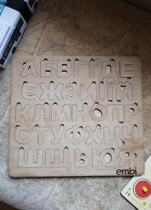 Абетка дерев'яна