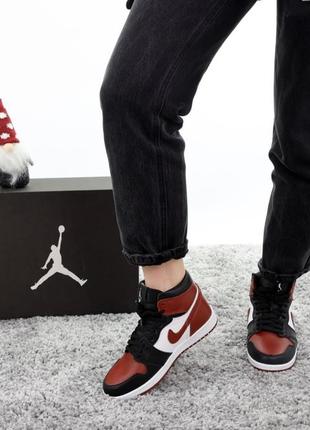 Зимові жіночі кросівки nike air jordan, женские зимние кроссовки найк8 фото