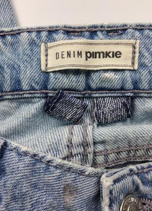 Крутые джинсы pimkie с напылением 34 голубые3 фото