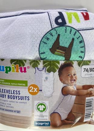 Набір боді маєчками 74-80 см