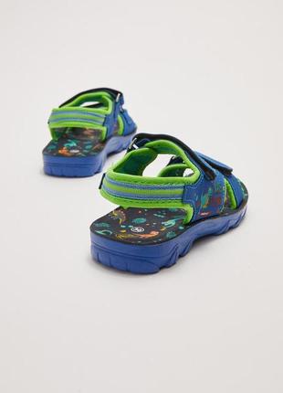 27 розмір нові фірмові босоніжки сандалі хлопчику динозаври lc waikiki вайкікі4 фото