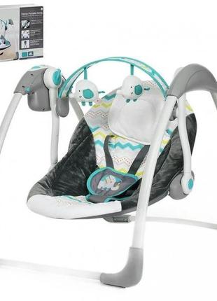 Гойдалки шезлонг підлогові дитячі від мережі