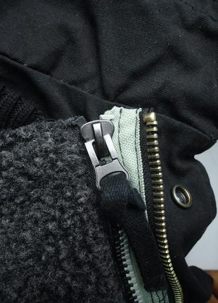 Куртка милитари  surplus tex s&t 75 черная типа m65 теплая с подстежкой  (l) теплая9 фото