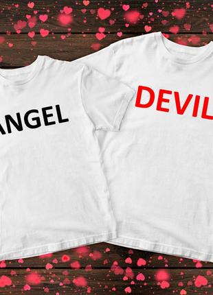 Парні футболки зпринтом