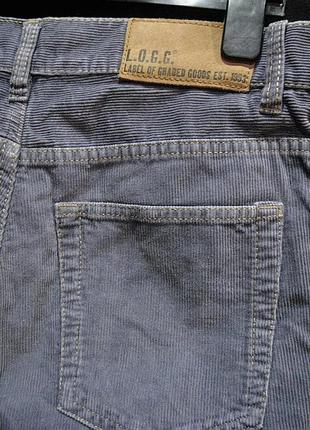 L.o.g.g. h&m  pegular fit (оригинал) бангладеш вельветовые джинсы обхват пояса 82-842 фото