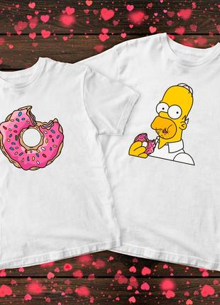 Парная футболка - симпсон
