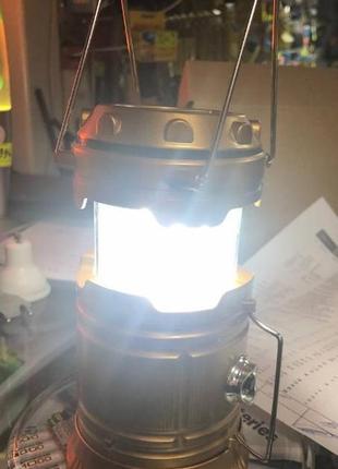 Солнечная батарея огненная лампа ночник лампадка 3 в 1 flame lamp на подарок ліхтар для кемпінгу lux4 фото