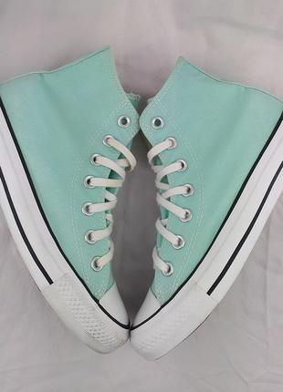 Класні високі кеди кросівки converse chuck taylor all star sk8 old skool оригінал конверс2 фото