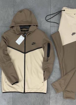 Мужской спортивный костюм nike teach fleece🔝спортивний костюм nike tech fleece