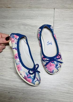 Балетки мокасины туфли на девочку 27 размер