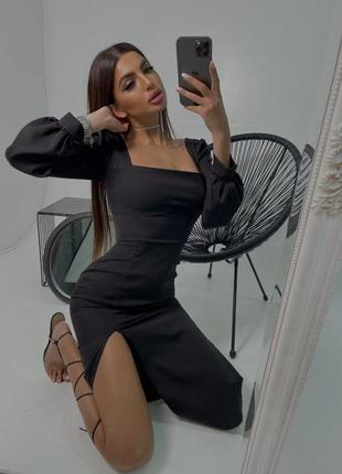 Ідеальна сукня футляр 🖤 плаття міді