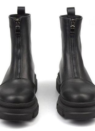 Женские ботинки кожаные.на молнии зимняя обувь black

на составе3 фото