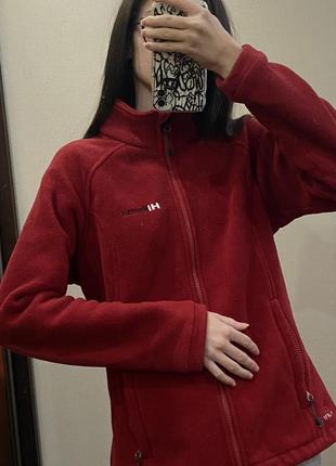 Тёплая спортивная кофта на флисе