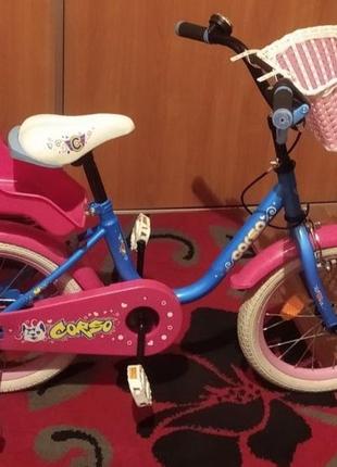 Велосипед дитячий croso двоколісний