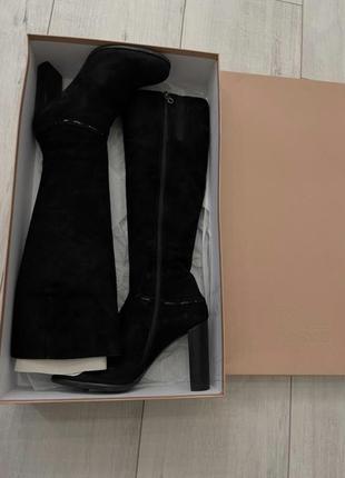 Зимние сапоги nursace на каблуке