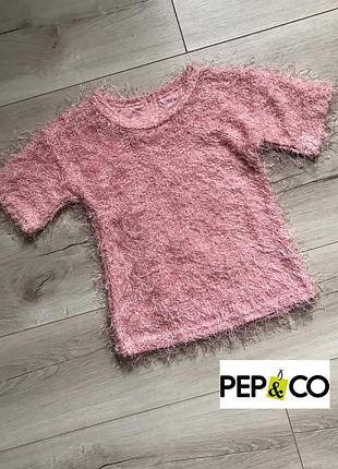 Розова кофточка блуза травка pep&co