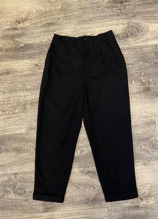Укороченные брюки zara xs/a