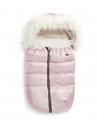 Зимовий конверт у коляску twins voyage eco pink