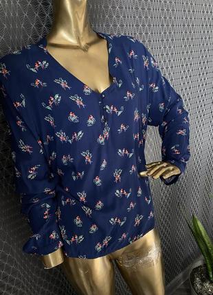 Актуальна сорочка блуза принт пташки (папуг) від zara, mango, hm3 фото