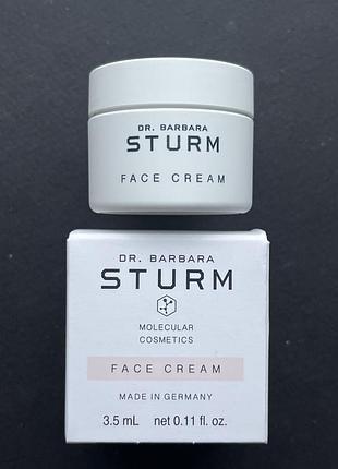 Люкс молекулярний антивіковий крем для обличчя dr. barbara turm face cream 3.5 мл2 фото
