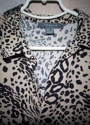 Леопардова блузка primark розмір 463 фото