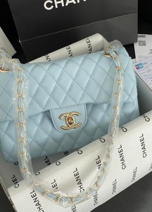 Сумочка в стилі 👝chanel 2.55 blue