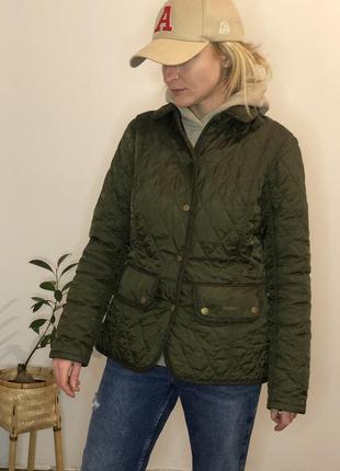 Стьобана куртка barbour1 фото