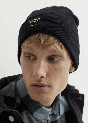 H&m чоловіча шапка в складі віскоза