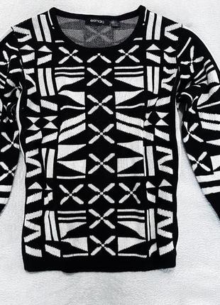 Кофта светр джемпер пуловер з орнаментом