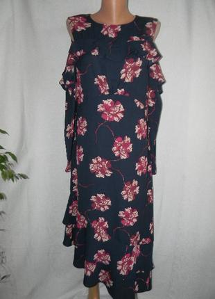 Нове оригінальне плаття з квітковим принтом linea