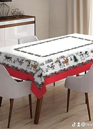 Різдвяна скатертина 150×220