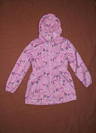 Ветровка дождевик плащ h&m. размер , 140