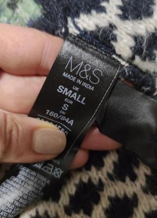 Мега теплий кардиган  альпака ,кофта m&s s per una4 фото