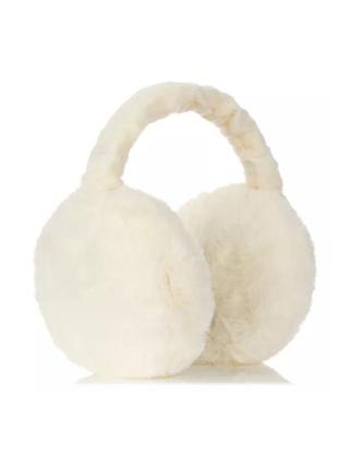 В наличии хутряні навушники складні білий one size