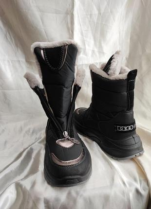 Дутіки, термо черевики, сапожки, зимові чоботи8 фото