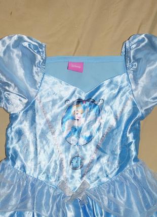 Костюм платье золушки золушка принцесса disney. оригинал на 5-7 лет5 фото